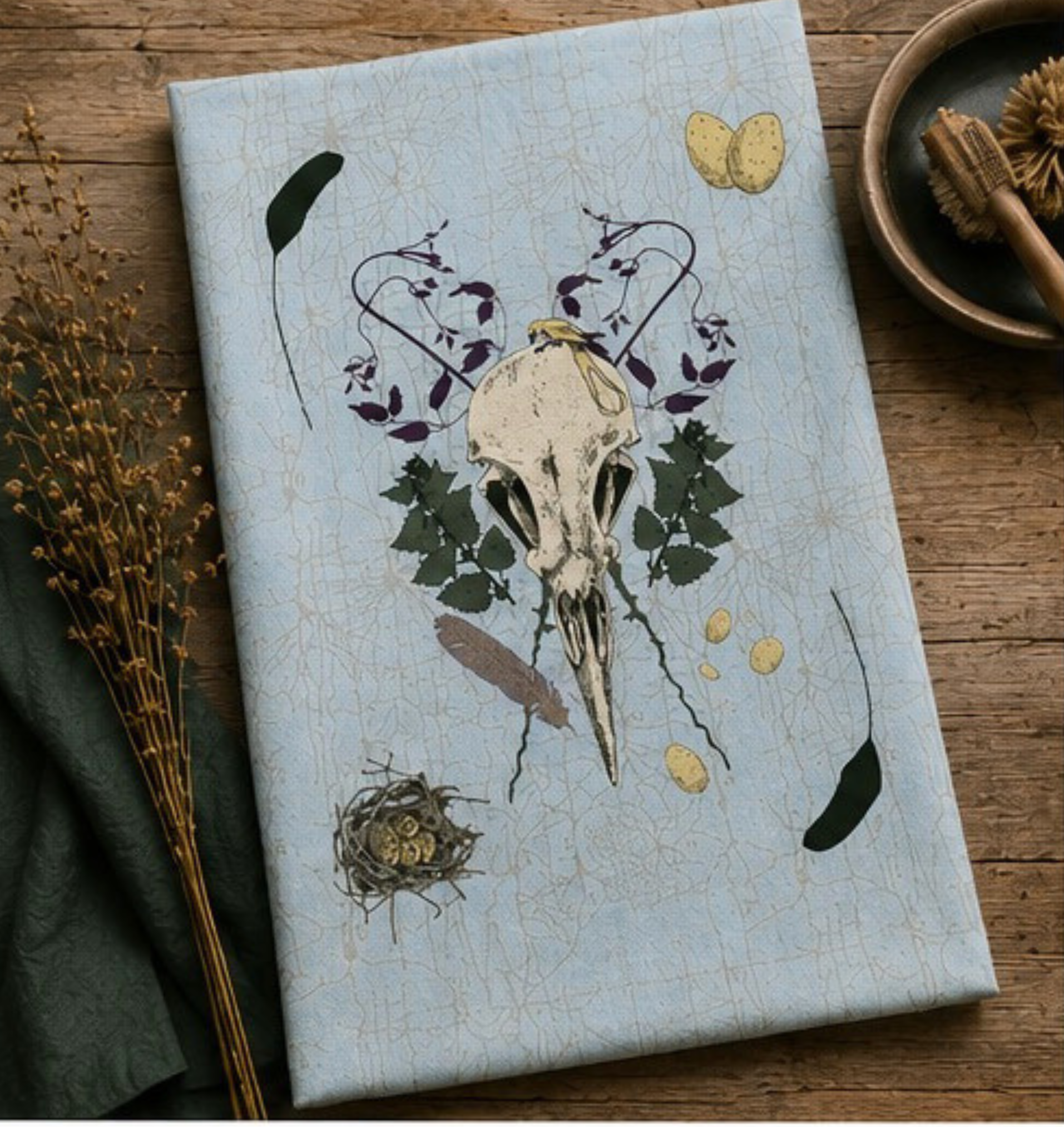 Avian Specimen tea towel