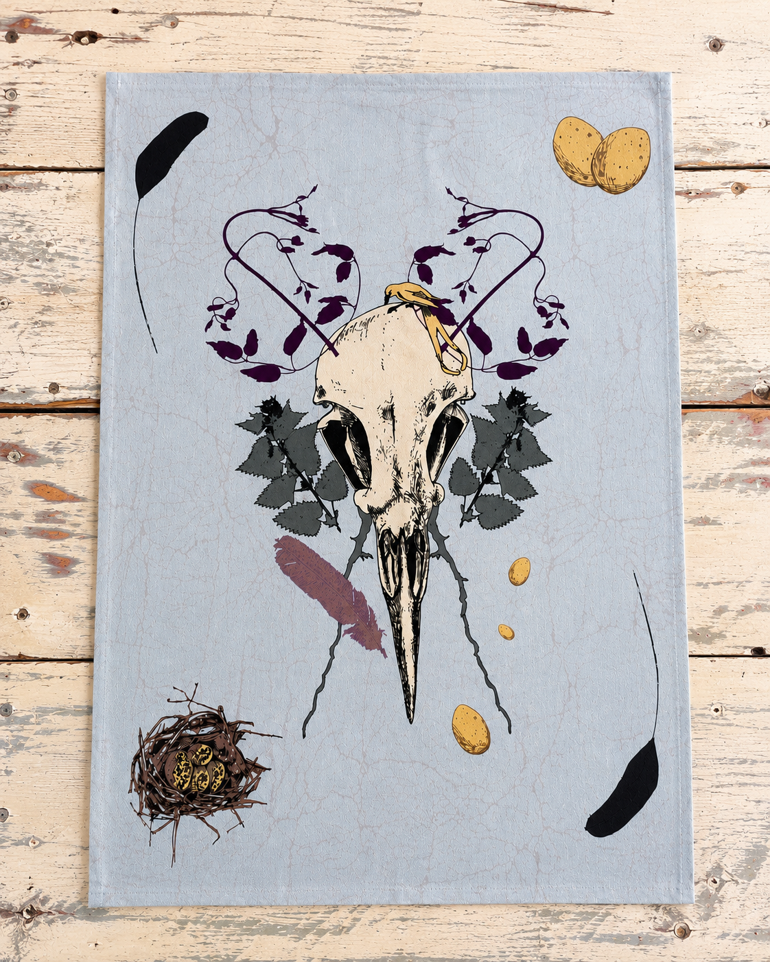 Avian Specimen tea towel