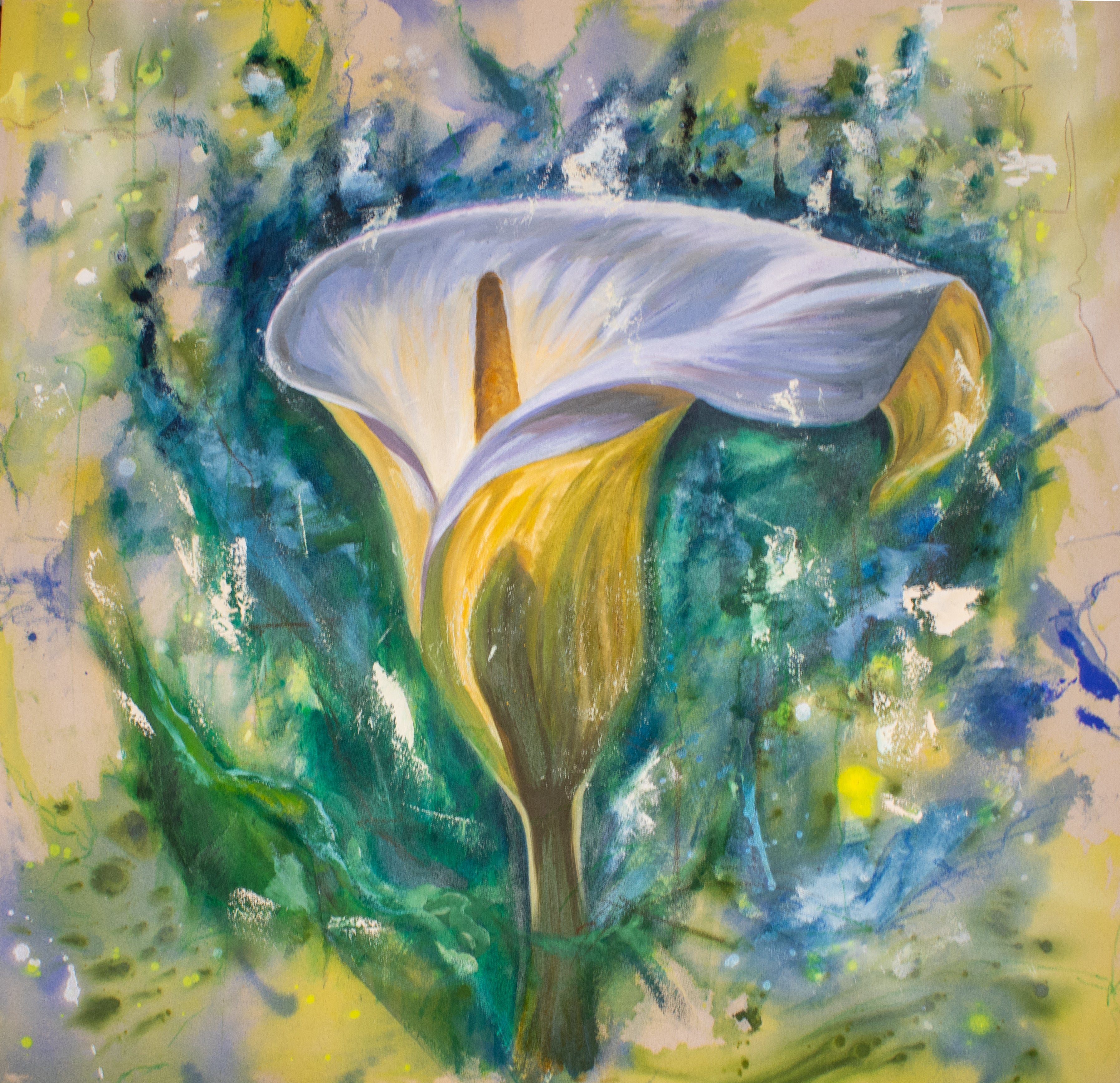 Lily Light Print