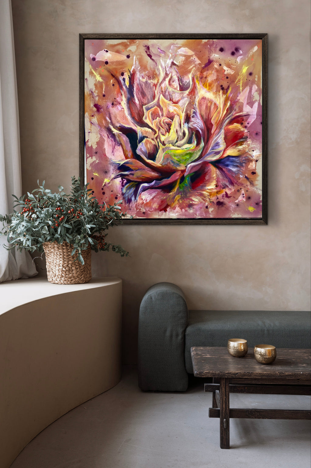 Fire Peony Original