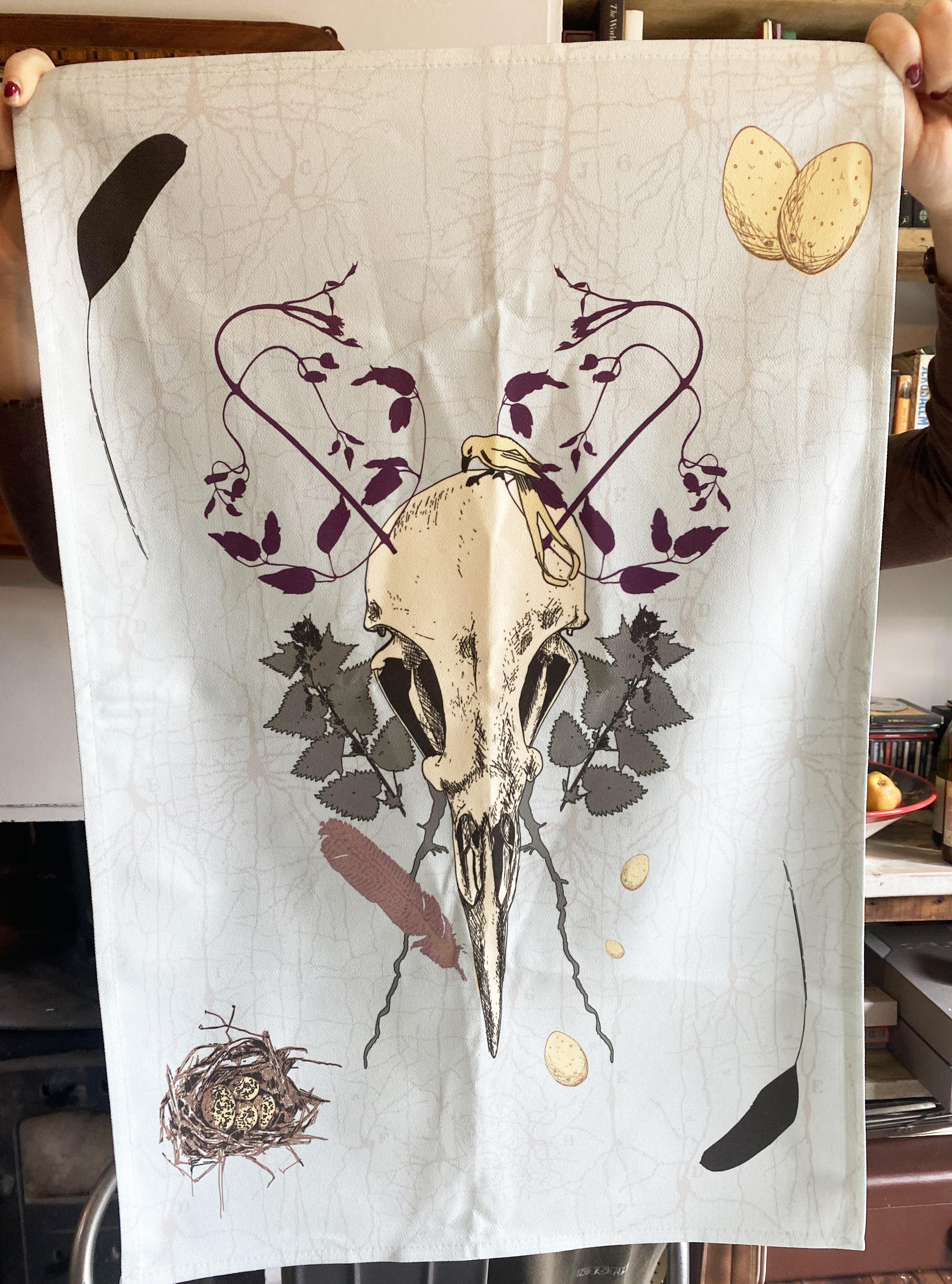 Avian Specimen tea towel
