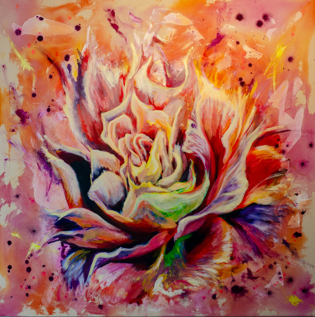 Fire Peony Original
