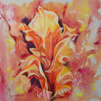Iris Flame Print