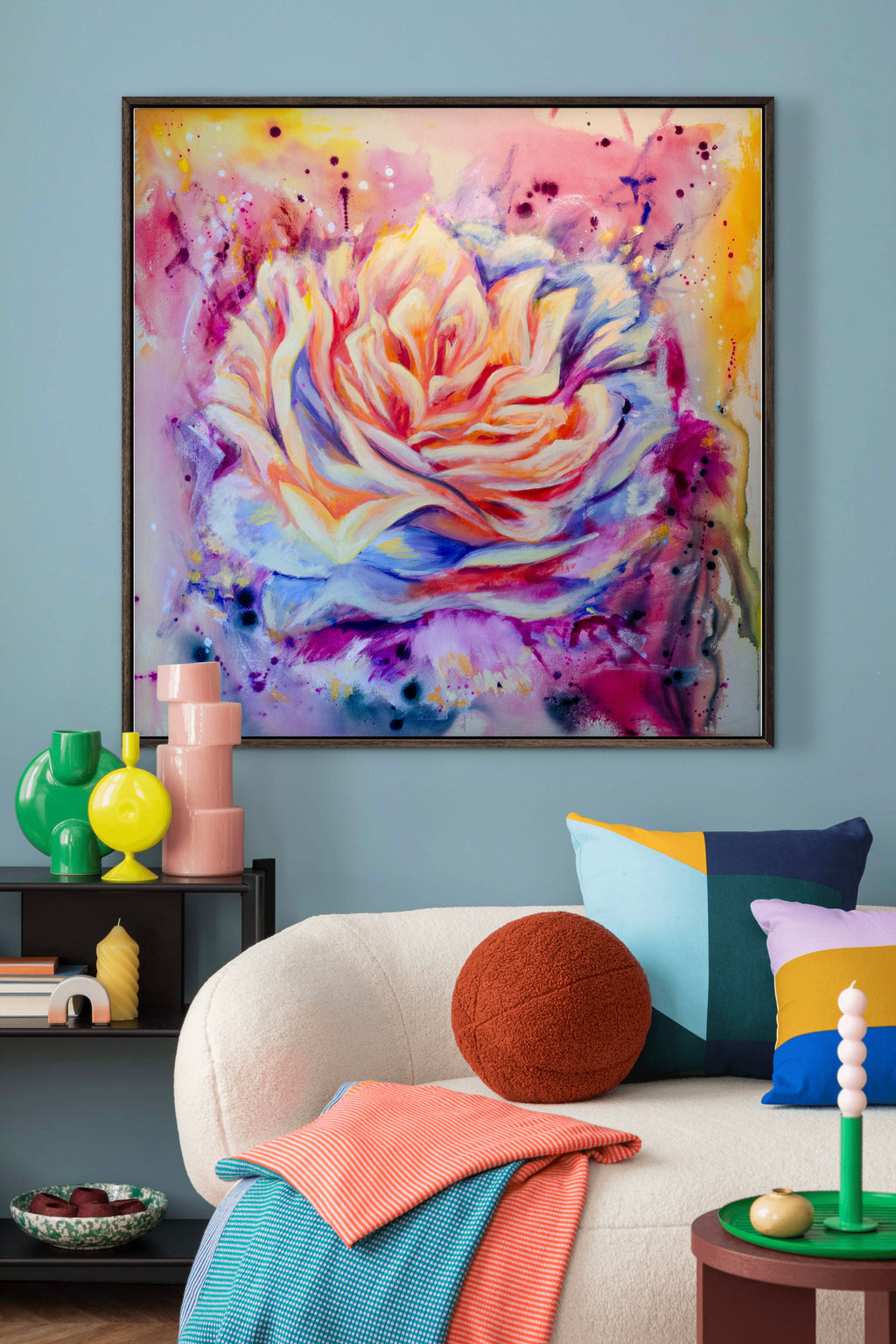 Rose Burst Print