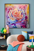 Rose Burst Print